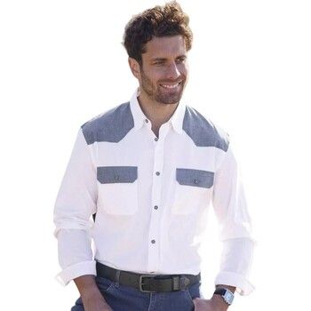 Atlas For Men Camisa manga larga AF1626 para hombre