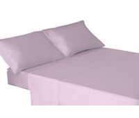 juego sabanas cuatro piezas 100 algodon rosa cama 160cm donegal collections