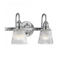 aplique de pared para banos addison 2 luces