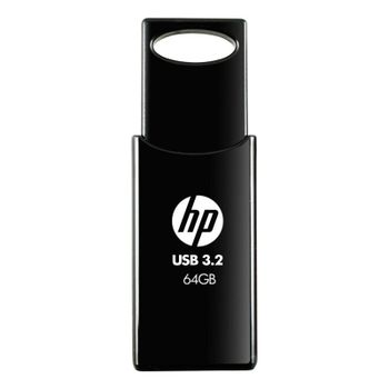 Unidad flash USB HP 712w 64GB USB 3.2 Gen 1 120MB/s Negra