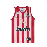 camiseta aleksander vezenkov euroliga olympiacos gsa primera equipacion