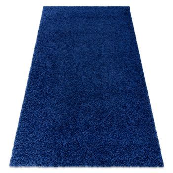 Alfombra Soffi Shaggy 5cm Azul Oscuro 120x170 Cm