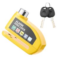 alarma de seguridad con candado de advertencia para bicicleta bateria de gran capacidad impermeable y cerradura de rued