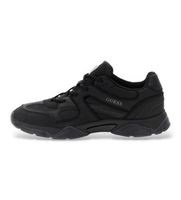 guess para hombre fmfcarell12 zapatillas caracol negro 41 plano cordones casual
