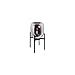FABRILAMP Sobremesa Murilo 1xe27 Negrocristal Metalizado 50x28x28