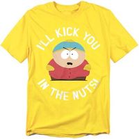 south park camiseta ill kick you in the nuts para mujer
