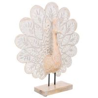 figura pavo real mosaico