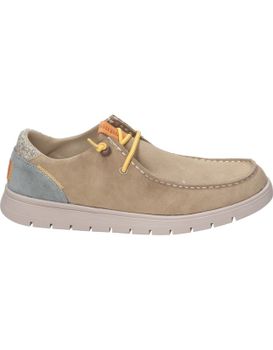 Mocasines Para Hombre Mustang Denver 84811 Color Taupe 41