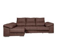 sofa cama chaise longue yago 275cm reclinable con arcon 2 pufs