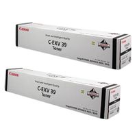 original multipack canon ir advance 4225i printer toner cartridges 2 pack -4792b002aa