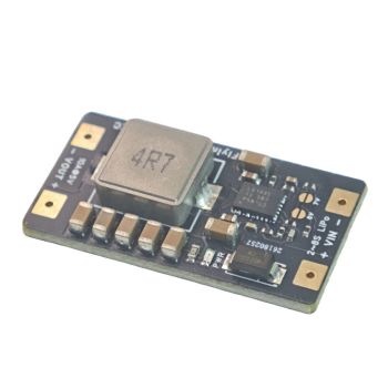 FlyingRC 10A 8S Mini BEC 5V / 6V / 7V Módulo Step Down y Condensador de 16V 680μF y Disipador de Calor para Drones FPV d