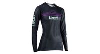 maillot de manga larga para mujer leatt mtb gravity 4 0 negro morado