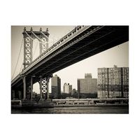 papel pintado 3d - puente de manhattan nueva york 300x231 cm