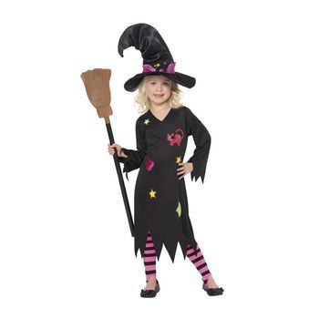 Disfraz De Bruja Carbonilla Para Niña