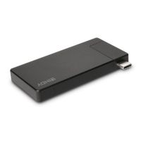 adaptador usb-c lindy 43336 hdmi 4k 60w power delivery aluminio negro