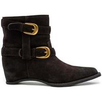 paloma barcelo botines riley suede moka para mujer