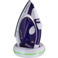 russell hobbs freedom 23300 cordless steam iron - purple  white purple