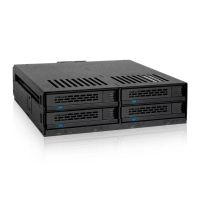 caja discos multiples icy dock mb324sp-b 4x25 sassata ventilador escritorio