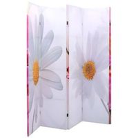 biombo divisor plegable 200x170 cm flores vidaxl