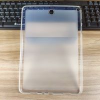 funda transparente de tpu suave para samsung galaxy tab a 97 2015 sm-t550  tab e 96 sm-t560 funda protectora a prueba de golpes