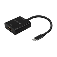 conversor aisens usb-c a hdmi 4k30hz usb-c m-hdmi h negro 15cm