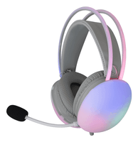 white shark firefly auriculares al mbrico diadema juego usb tipo a blanco