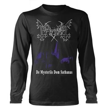 Mayhem Camiseta manga larga De Mysteriis Dom Sathanas para hombre