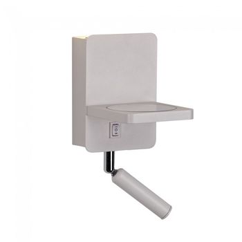 Aplique led con cargador wireless rob (5+3w)