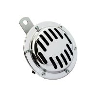 bocina 12v disco 100mm cromo tono alto