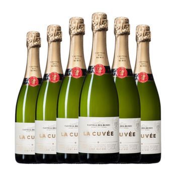Castell Del Remei Brut Nature Cava Joven 75 Cl 11.5% Vol. (pack De 6 Unidades)