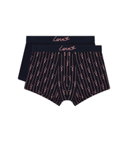 emporio armani para hombre em001014af19049 set 2 boxers valentine marino m homewear algodon