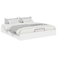 cama matrimonial  cama para adulto  estructura de cama ottoman con almacenamiento 203 x 160 x 25 cm