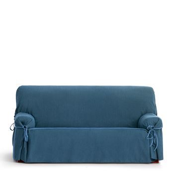 Fundas De Sofa Mod/6 Universal Loira-protect 2plz. C/3
