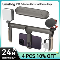 smallrig p20 jaula de telefono universal plegable soporte de tripode estabilizador de caja de plataforma de video para telefono inteligente para iphone 17 pro pro max android