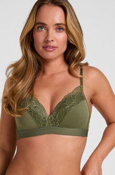 Hunkemöller Sujetador preformado sin aros Sophie Verde
