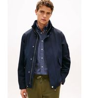 tommy hilfiger para hombre mw0mw42508 chaqueta de regata con efecto arrugado marino xl casual nylon