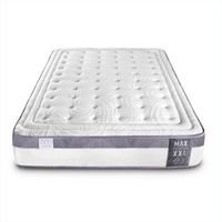 colchon viscoelastico 90x190 cm max confort - altura - 30 cm - viscosa natural  tejido stretch - efecto nube - gran adaptabilidad - firmeza baja