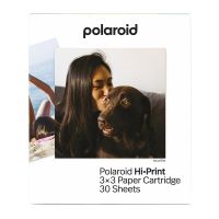 papel fotografico polaroid hi-print 3x3 76x76 mm 30 hojas