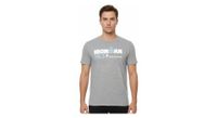 camiseta de manga corta ironman 70 3 belgica gris para hombre