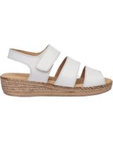 de eva manas sandalia piel 1262 blanco