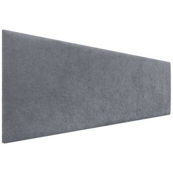 Dhome Cabecero Gris Oscuro 140cm Dual Acabado Toalla Soft Tapizado Liso Con Patas 8cm Grosor 70 Alto Tejido Suave Para Pared Acústicos Cabeceros Absorbentes (140cm, 8cm - 70 Al. - Gris Oscuro)