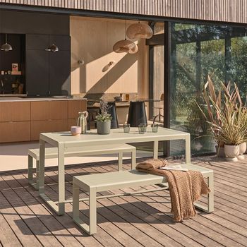 Conjunto De Muebles De Jardín Para 4/6 Pers.