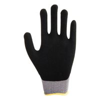 poly coated glove medium 1 pair size 8