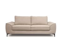 sofa 3 plazas fijo beige bosco