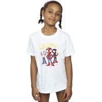 marvel camiseta spidey and his amazing friends para nina