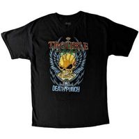 five finger death punch tops y camisetas trouble para nino