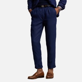 Polo Ralph Lauren Classic Fit Linen Prepster Trousers - L