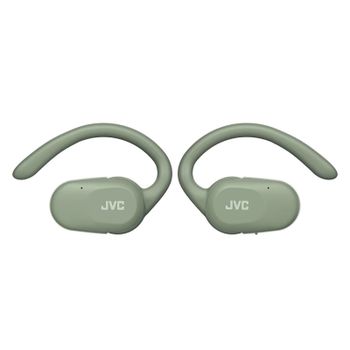 Auriculares JVC inalámbricos Bluetooth 5.4 True Wireless intrauriculares verdes, ultra ligeros y sonido abierto