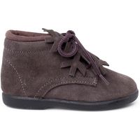 pisamonas botines botitas serraje cordones adorno copo para nina
