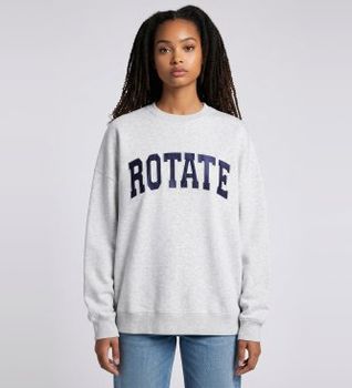Rotate para mujer. 1163711473 Sudadera Iris gris (XS), Casual, Manga larga, Algodón Orgánico